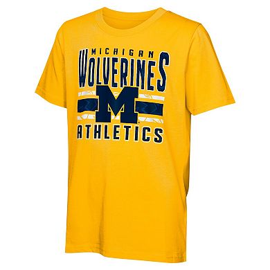 Preschool Michigan Wolverines In the Mix T-Shirt Combo Set