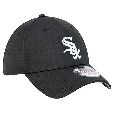 Men's New Era Black Chicago White Sox Tech 39THIRTY Flex Hat