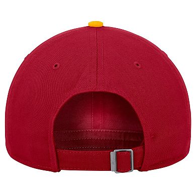 Men's Nike Cardinal Iowa State Cyclones Colorblock Club Adjustable Hat