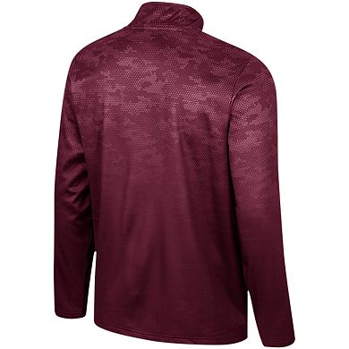Men's Colosseum Maroon Minnesota Golden Gophers The Machine Half-Zip Jacket