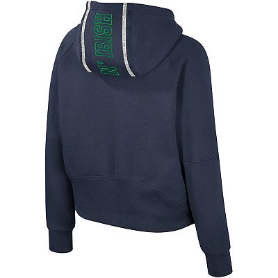 Notre dame women's zip up hoodie best sale