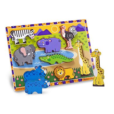 Melissa and Doug Safari Chunky Puzzle