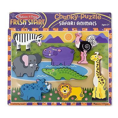 Melissa and Doug Safari Chunky Puzzle