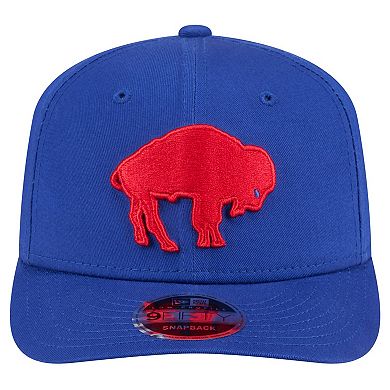 Men's New Era Royal Buffalo Bills Main Low Profile 9FIFTY Snapback Hat