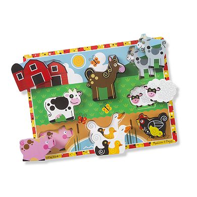 Melissa & Doug Farm Chunky Puzzle