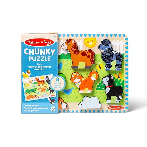 Melissa & Doug Pets Chunky Puzzle