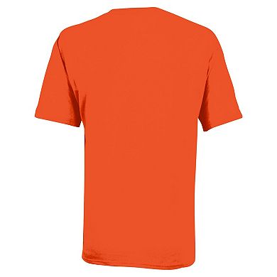 Youth Champion Orange Oklahoma State Cowboys Arch Over Logo T-Shirt