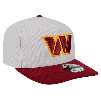 Men's New Era Stone Washington Commanders Decent 9FIFTY A-Frame Snapback Hat