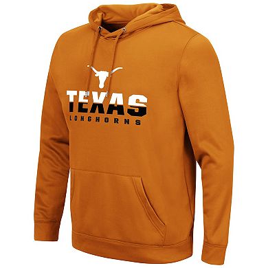 Men's Colosseum Texas Orange Texas Longhorns Lantern Pullover Hoodie