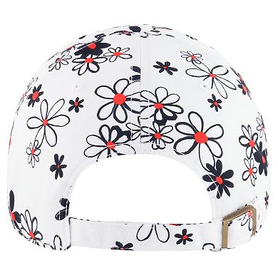 Girls Toddler '47 White Houston Texans Daisy Delight Clean Up Adjustable Hat