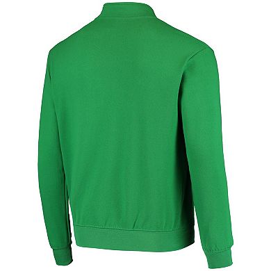 Men's Colosseum Green Notre Dame Fighting Irish Tortugas Logo Quarter-Zip Jacket