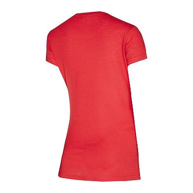 Women's Concepts Sport Red Maryland Terrapins Vector T-Shirt & Flannel Pants Sleep Set