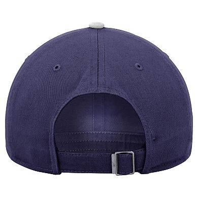 Men's Nike Purple Kansas State Wildcats Colorblock Club Adjustable Hat