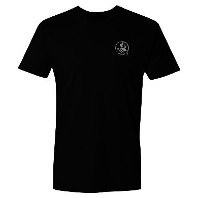Men's Black Florida State Seminoles Camo Flag Panel T-Shirt
