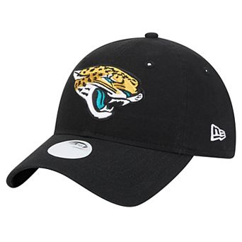 Women's New Era Black Jacksonville Jaguars Main Core Classic 2.0 9TWENTY Adjustable Hat