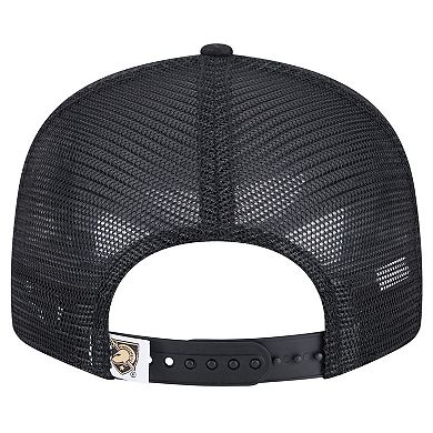 Men's New Era Black Army Black Knights Trucker 9FIFTY Snapback Hat