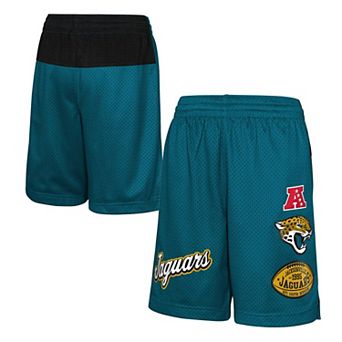 Youth Teal Jacksonville Jaguars Game Time Color-Block Shorts