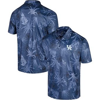 Men's Colosseum Royal Kentucky Wildcats Big & Tall Palms Polo