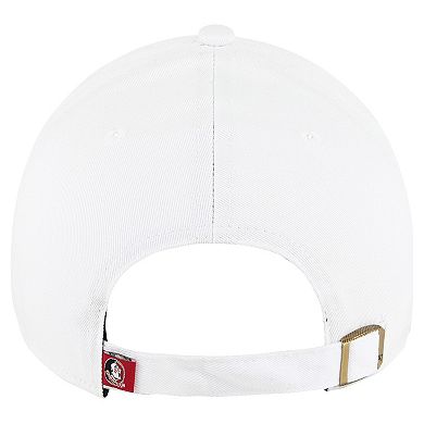 Women's '47 White Florida State Seminoles Pensacola Clean Up Adjustable Hat