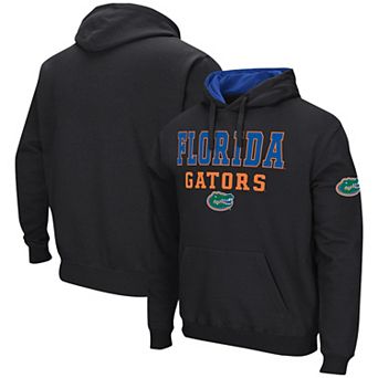Men's Colosseum Black Florida Gators Sunrise Pullover Hoodie