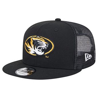 Men's New Era Black Missouri Tigers Trucker 9FIFTY Snapback Hat