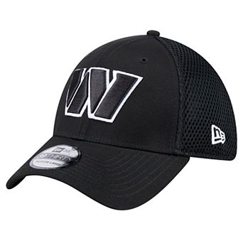 Men's New Era Black Washington Commanders Main Neo 39THIRTY Flex Hat