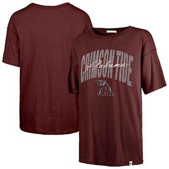 Women's '47 Crimson Alabama Crimson Tide Muse Sadie T-Shirt