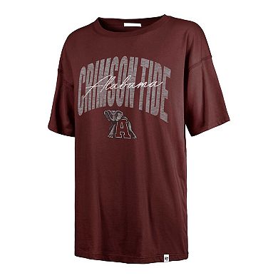 Women's '47 Crimson Alabama Crimson Tide Muse Sadie T-Shirt