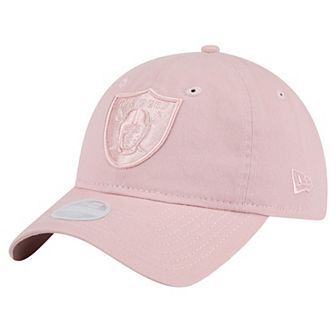 Women's New Era Light Pink Las Vegas Raiders Main 9TWENTY Adjustable Hat