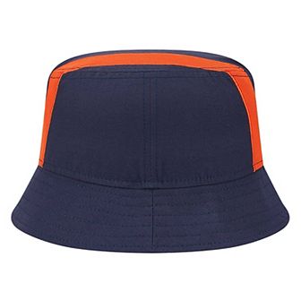 Men's New Era Navy Chicago Bears Helmet Bucket Hat