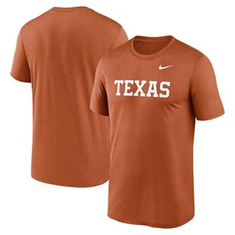 Men's Nike Texas Orange Texas Longhorns Primetime Legend Wordmark T-Shirt