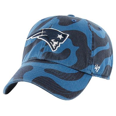 Women's '47 Navy New England Patriots Freeform Clean Up Adjustable Hat