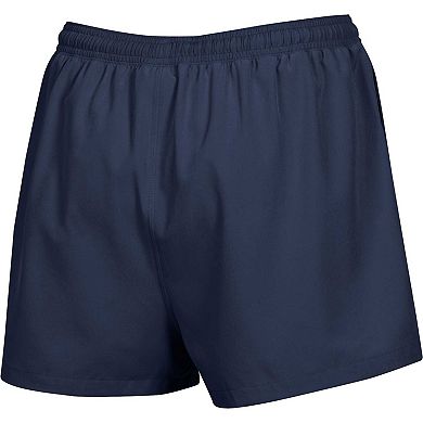 Women's Champion Navy Notre Dame Fighting Irish Football Fan High Waist Shorts