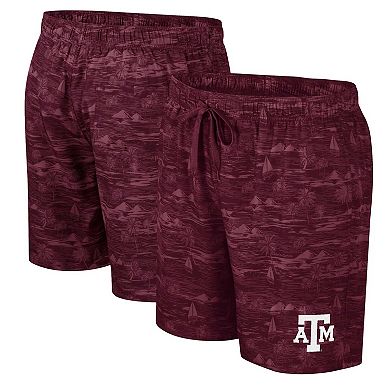 Men's Colosseum Maroon Texas A&M Aggies Ozark Swim Shorts