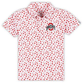 Toddler Garb Scarlet Ohio State Buckeyes Earnest Polo
