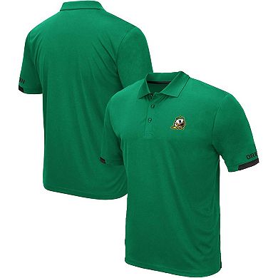 Men's Colosseum Green Oregon Ducks Big & Tall Santry Polo