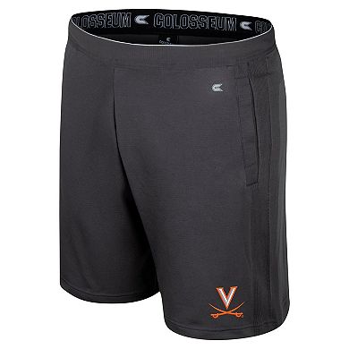 Men's Colosseum Charcoal Virginia Cavaliers Forget Shorts