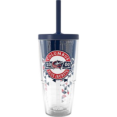 Tervis Columbus Blue Jackets 24oz. Shatter Classic Tumbler with Straw Lid