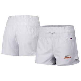 Women's Champion Silver Texas Longhorns Tailgate Her Woven Shorts