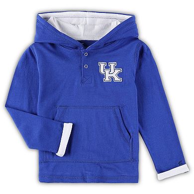 Toddler Colosseum Royal/Heathered Gray Kentucky Wildcats Poppies Pullover Hoodie and Sweatpants Set