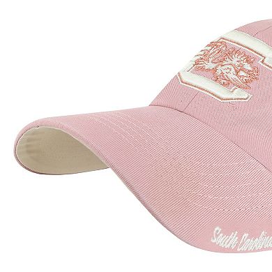 Women's '47 Light Pink South Carolina Gamecocks Dusty Miata Clean Up Adjustable Hat