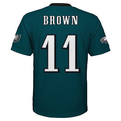 Youth A.J. Brown Midnight Green Philadelphia Eagles Replica Player Jersey