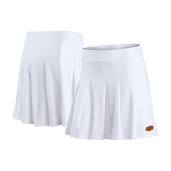 Women's Fanatics White Oklahoma State Cowboys Heritage Primary Skirt