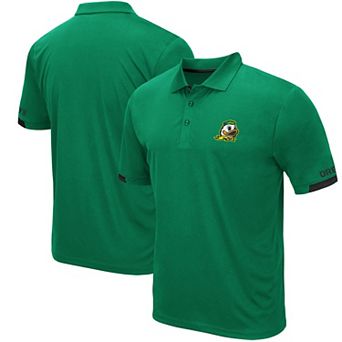Men's Colosseum Green Oregon Ducks Santry Lightweight Polo