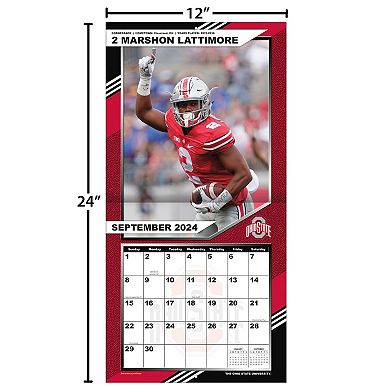 Ohio State Buckeyes 2024-2025 12�۝ x 12�۝ Team Wall Calendar