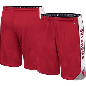 Men's Colosseum Crimson Oklahoma Sooners Haller Shorts