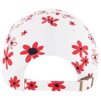 Girls Toddler '47 White San Francisco 49ers Daisy Delight Clean Up Adjustable Hat
