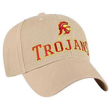 Men's '47 Khaki USC Trojans Powell MVP Adjustable Hat