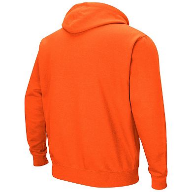 Men's Colosseum Orange Oklahoma State Cowboys Sunrise Pullover Hoodie