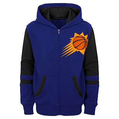 Preschool Purple Phoenix Suns Straight To The League Full-Zip Hoodie